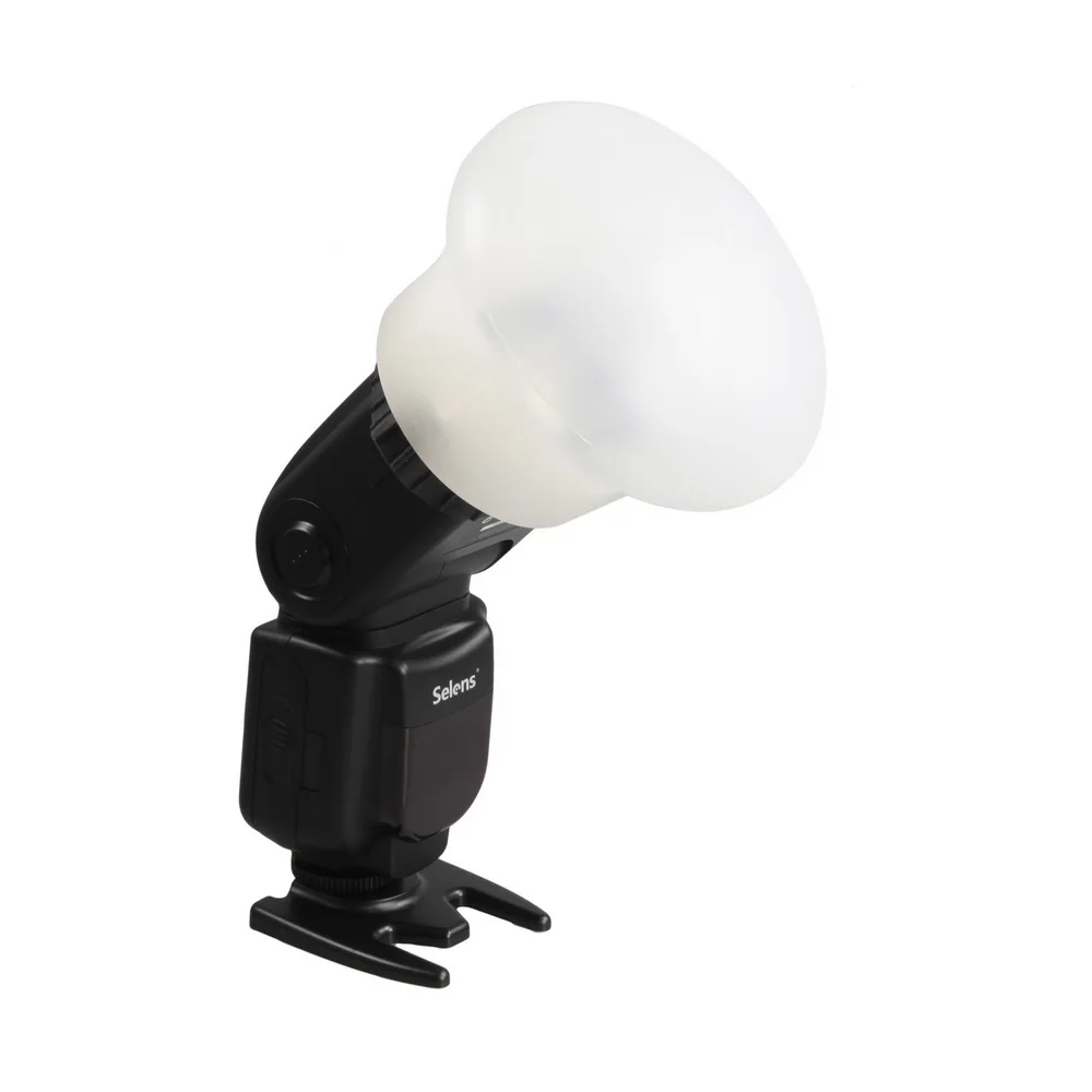 Zestaw akcesoriów do lamp błyskowych Selens 7 filtrów kolorowych Siatki o strukturze plastra miodu Kula odbijająca Snoot Grip Modyfikator oświetlenia do lamp błyskowych Speedlite