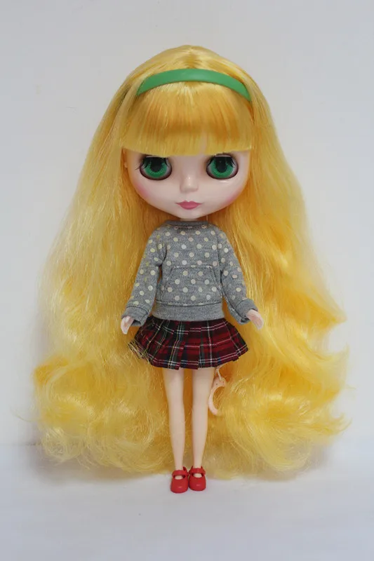 

Free Shipping Top discount 4 COLORS BIG EYES DIY Nude Blyth Doll item NO. 6 Doll limited gift special price cheap offer toy