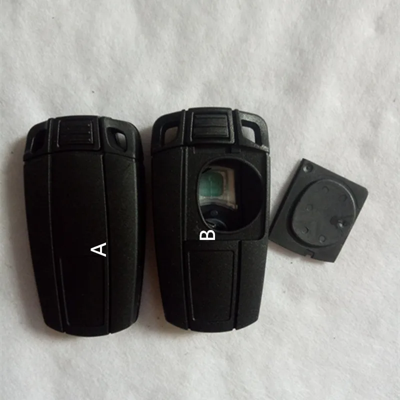 DAKATU 5PCS Custodia a conchiglia per chiave remota intelligente a 3 pulsanti per BMW Serie 1.3.5 X1.Z4 X5.X6 Custodia sostitutiva per chiave intelligente