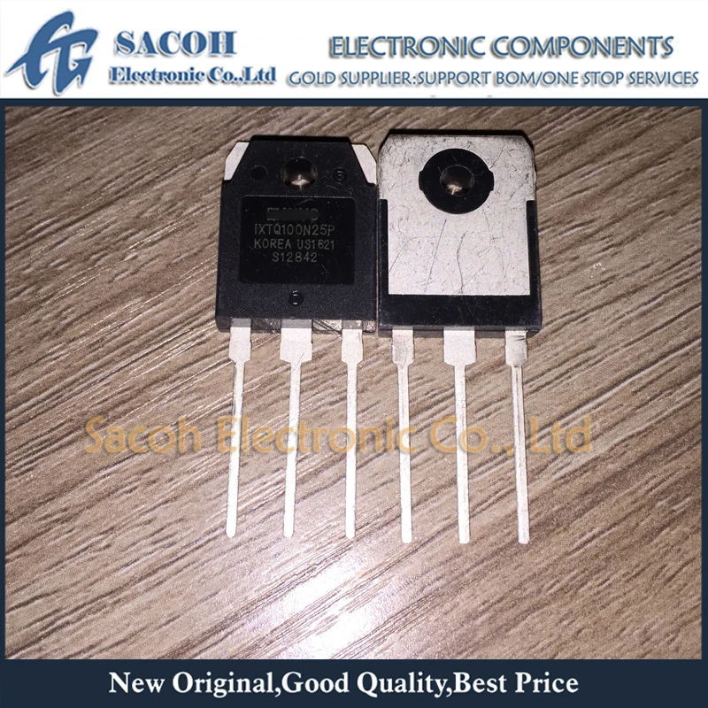 Refurbished Original 5Pcs/Lot IXTQ100N25P IXTQ100N25 OR IXTQ102N15T OR IXTQ102N20T TO-3P 100A 250V N-Ch Power MOSFET