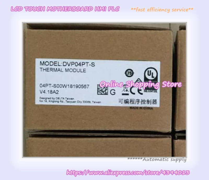 

DVP04PT-S DVP04TC-S DVP01PU-S DVP06PT-S New Original PLC