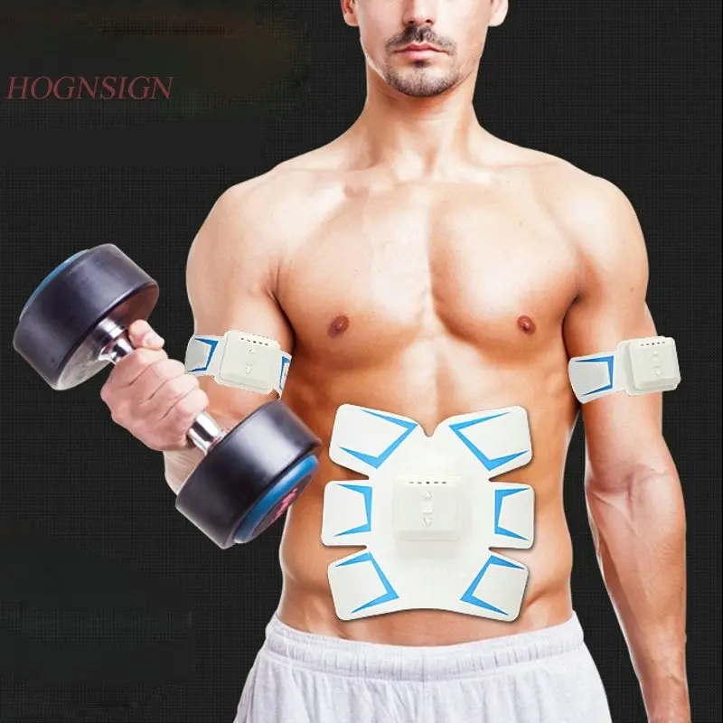 Charging Abdomen Stickers Lazy Abdominal Machine Exercise Fitness Equipment Home Muscle Slimming Electro Estimulador Muscular