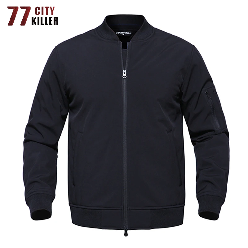 77City Killer Tactical Air Force Flight Jacket Men Winter Wool Liner Warm Army Bomber Jackets Outwear Windbreaker Coats S-3XL