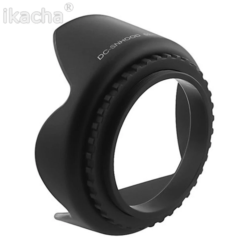 58mm Lens Hood Canon EOS 60D 77D 80D 100D 200D 550D 600D 650D 700D 750D 760D 800D 1000D 1100D 1200D 1300D 18-55mm Kamera