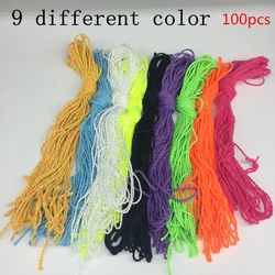 100 pces 105cm corda para a prática profissional yoyo cordas de náilon brinquedos crianças presentes