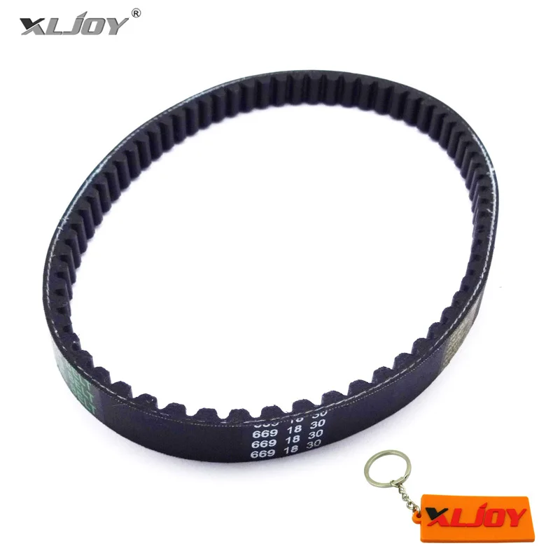 XLJOY 669 18 30 CVT Drive Belt For GY6 49cc 50cc 80cc Engine Chinese Moped Scooter Jmstar Kazuma Roketa Sunl Vespa Jonway Znen