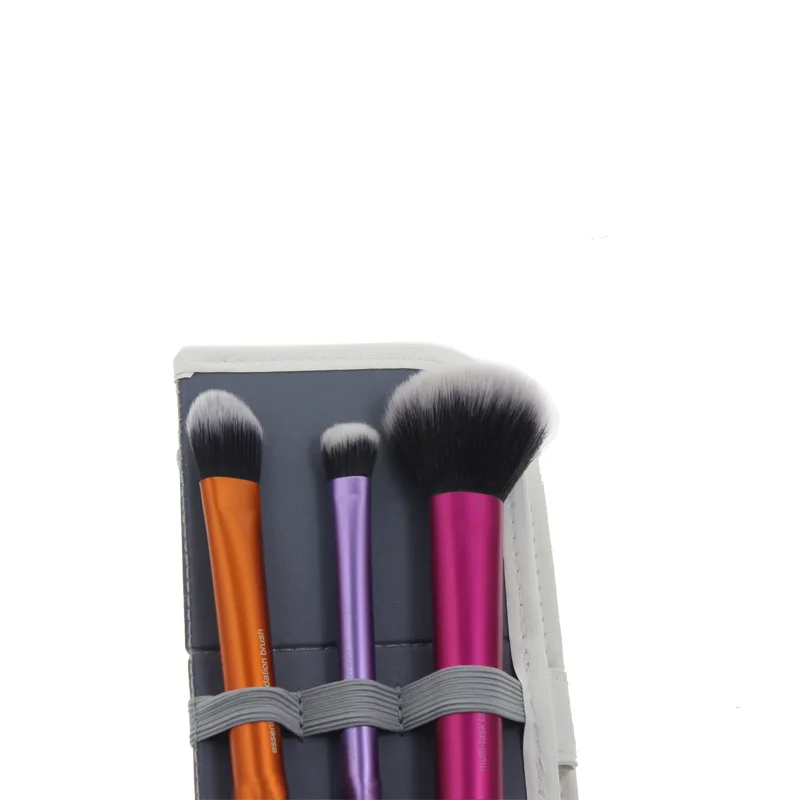 3 in 1 Best Professional Makeup Cosmetic Travel Essentials Set Kit Include Foundation Brush Domed Shadow Brush Multi Task Brush