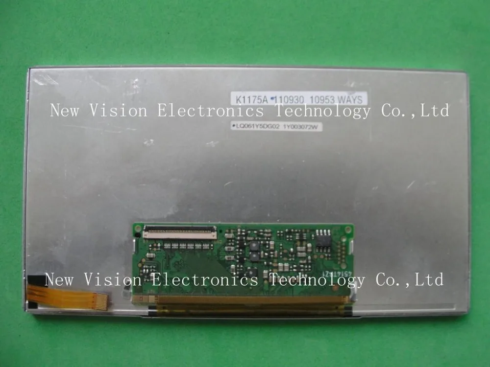 

LQ061Y5DG02 LQ061Y5DG01 Brand New Original 6.1 inch 800*480 TFT LCD Display for Sharp