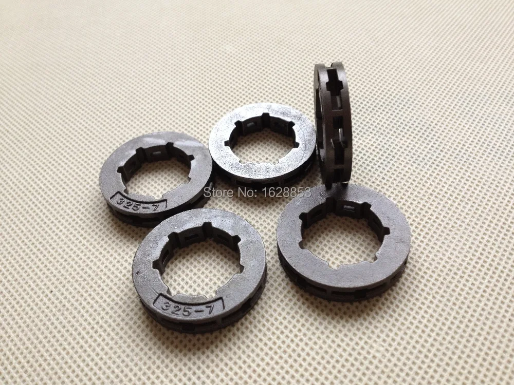 .325-7T Chain saw sprocket rim and power mate for Husq 51/55 chainsaw parts(2pcs)