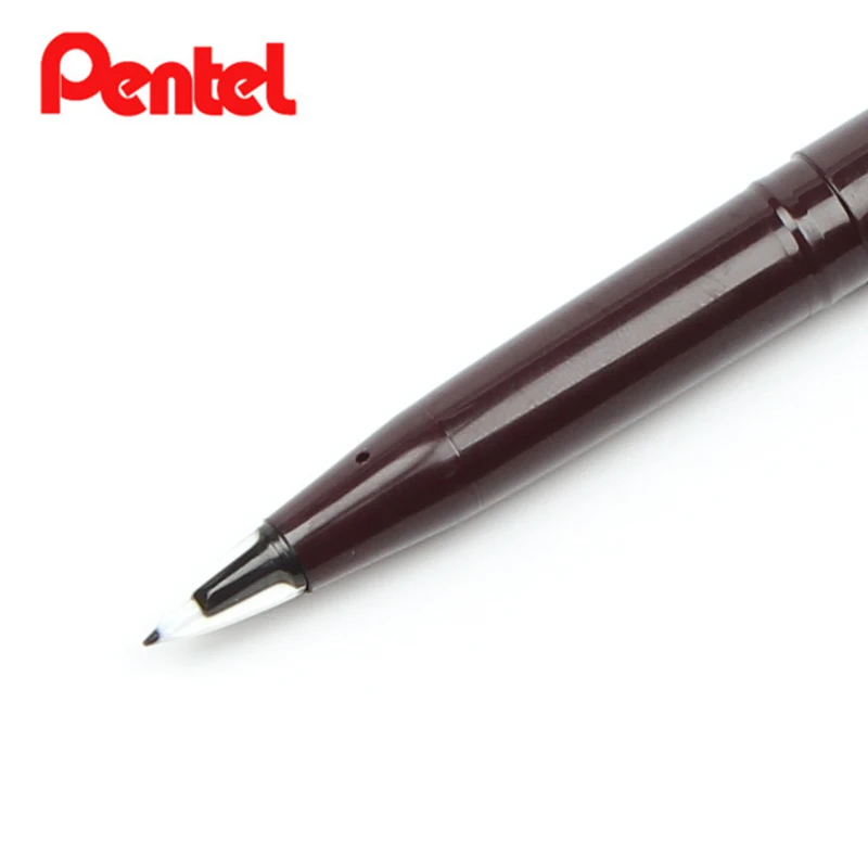 1pc Pentel Arts Stylo Schetspen Lijntekening Detail Gekleurde Marker Haak Naald Fineliner Pen voor Manga Architectuur Zwart JM20