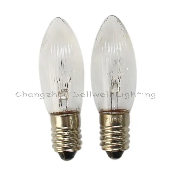 

Miniature Lamp Bulbs Lighting E10 14x45 12v 3w 10pcs A144