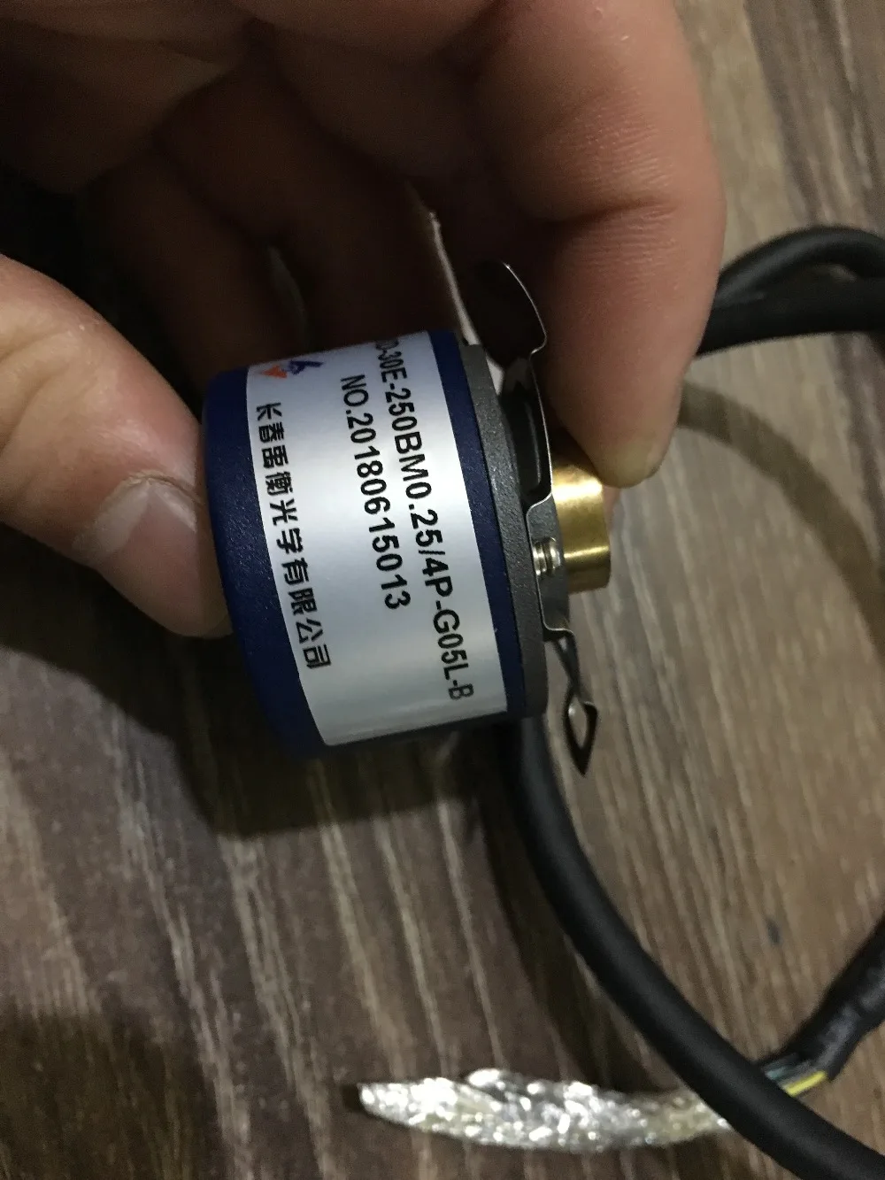 Changchun Yu Heng ZKD-30E-250BM0.25 / 4P-G05L-B-0.5m servo motor encoder new original ZKD-30E-250BM0.25/4P-G05L-B