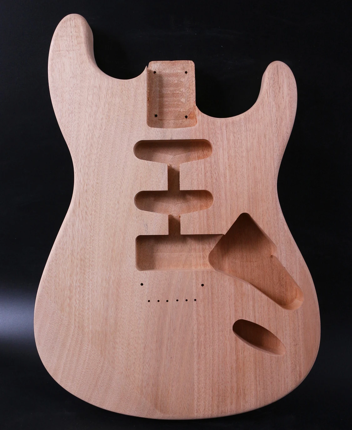 

Fit Diy Electric Guitar Body SSH Mahogany wood Diy Electric Guitar Project Unfinished Hand-made