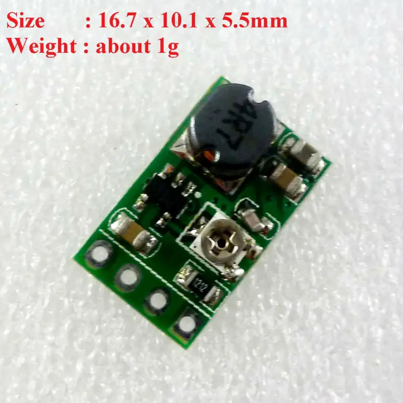 4 Pcs DD05AJSB Input 2.5-5.5V Output 0.6-5V Adjustable DC DC Converter Buck Module Synchronous Step-Down Regulator