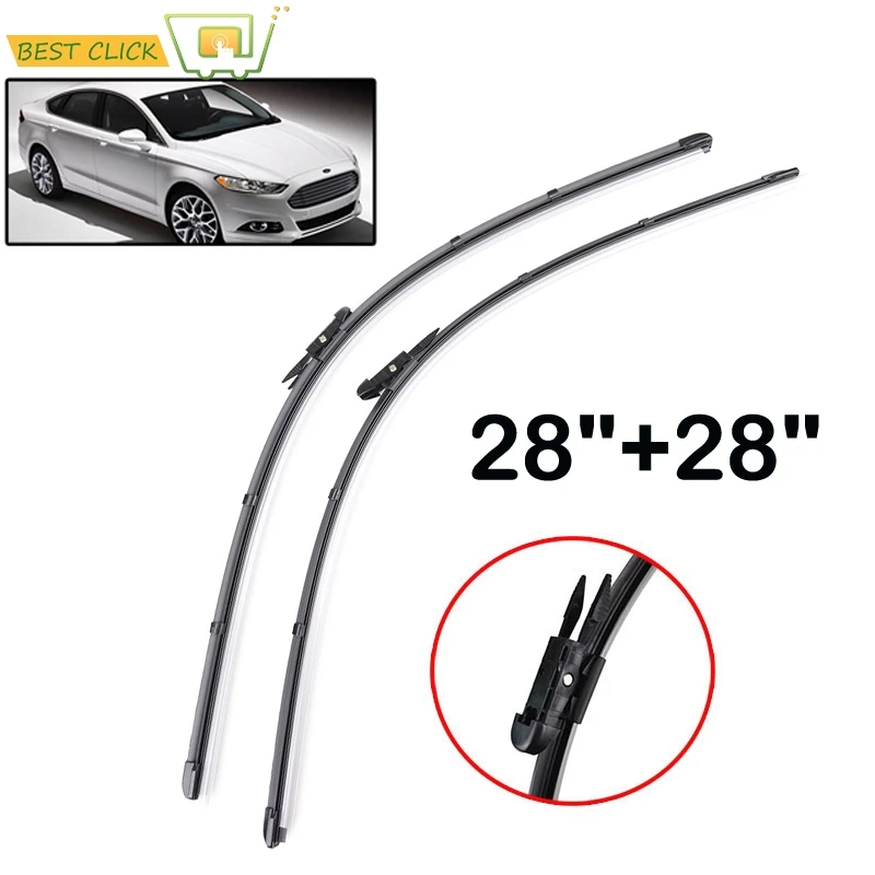 Misima Windshield Windscreen Wiper Blades For Ford Mondeo 5 Front Window Wiper For Ford Fusion 2014 2015 2016 2017 28\