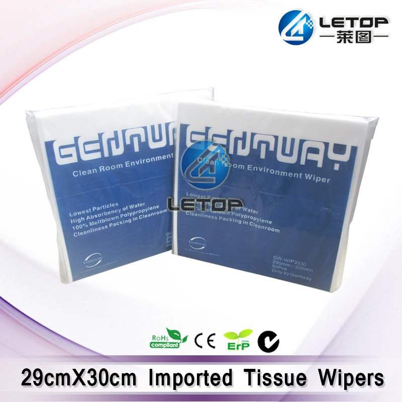 1Pack Solvent Printer Gentway Clean Wiper 29cm x 30cm Imported