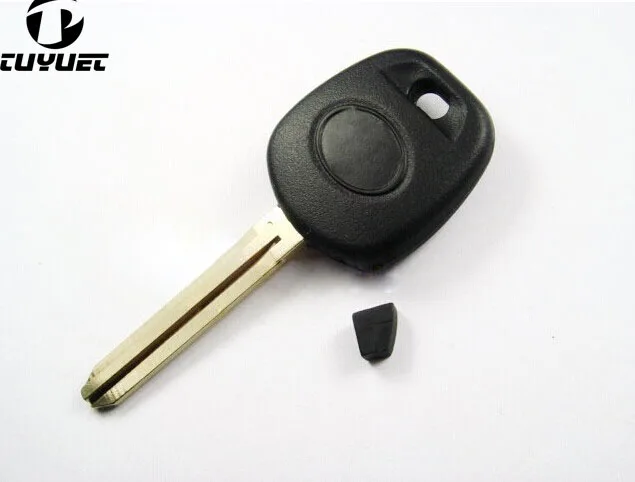 10PCS  Car  Key Case Fix For Toyota Transponder Key Shell TOY43 Blade FOB Key Cover Blanks