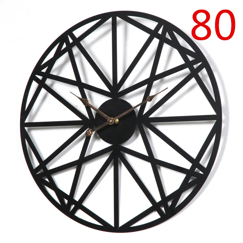 

80 Retro Circular Wall Cloock8866