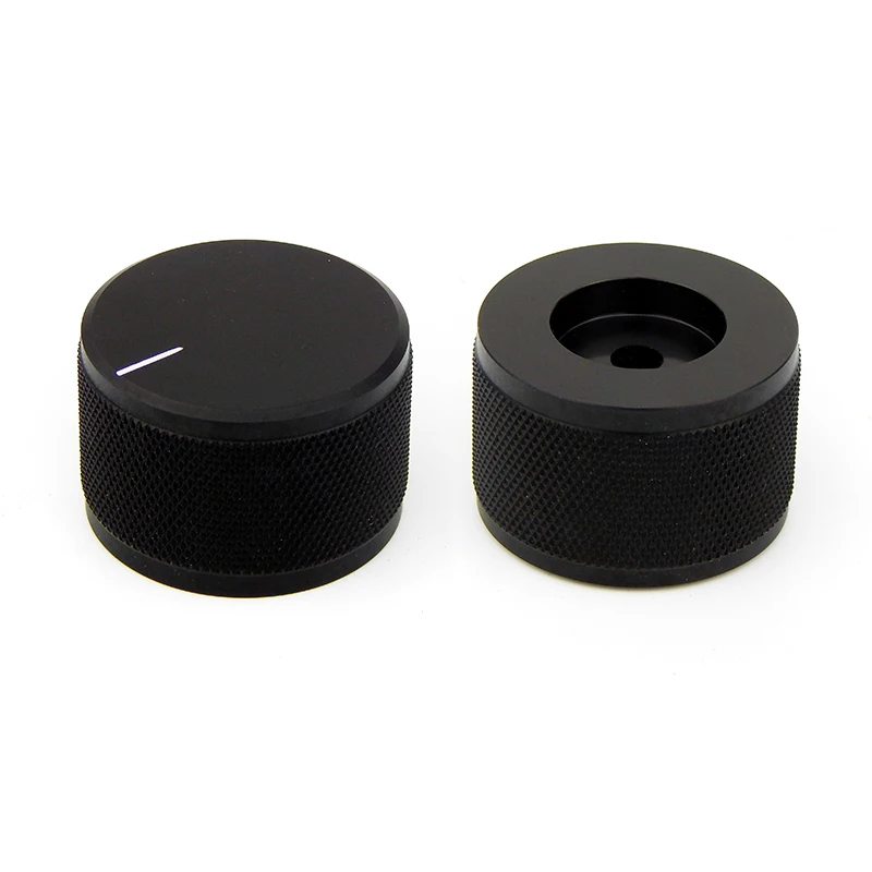 Алюминиевая ручка громкости 1 шт. диаметр 38 мм высота 25 мм усилитель Потенциометр ручка