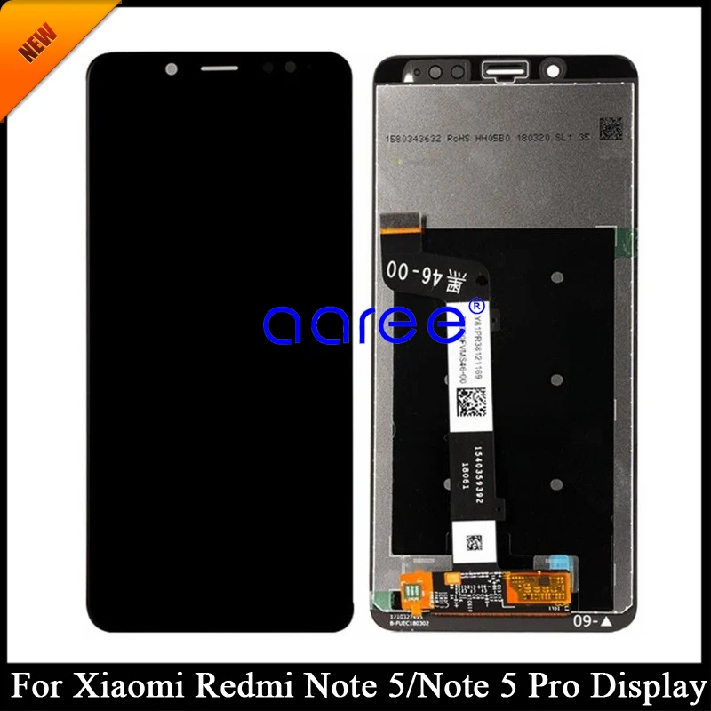 100% tested Grade AAA 5.99\' For Xiaomi Redmi Note 5 LCD Display For Xiaomi Redmi Note 5 Pro LCD Screen Touch Digitizer Assembly