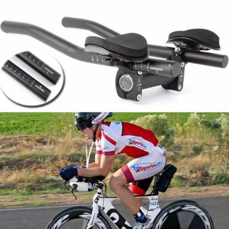 Road Mountain Bike Bicycle  Alloy Triathlon Aero Resting Handlebar 31.8mm Useful