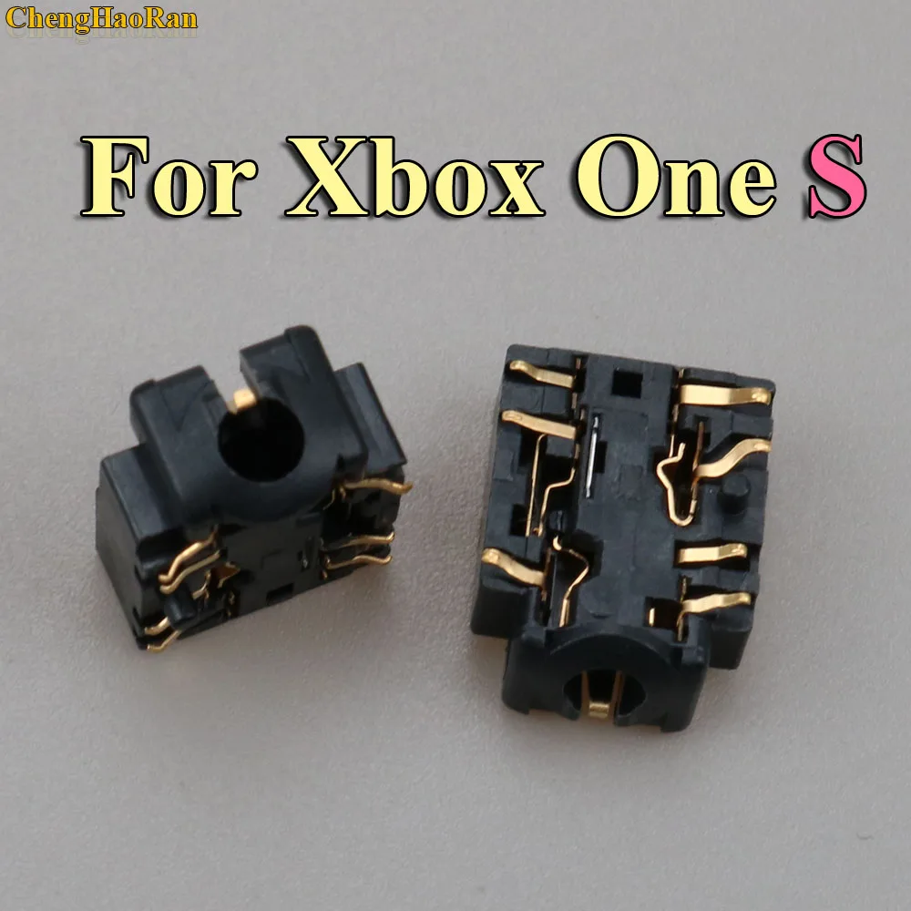 ChengHaoRan 2pcs 5pcs porta Jack per cuffie per XBOX uno S Controller 3.5mm presa porta connettore cuffia per Xbox uno sottile