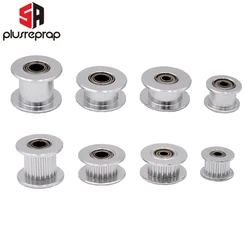 GT2 Idler Timing Pulley 16-tooth 20-Teeth with 3mm or 5mm Bore with Bearings for 3D Printer Parts Timing Belt 6mm 10mm