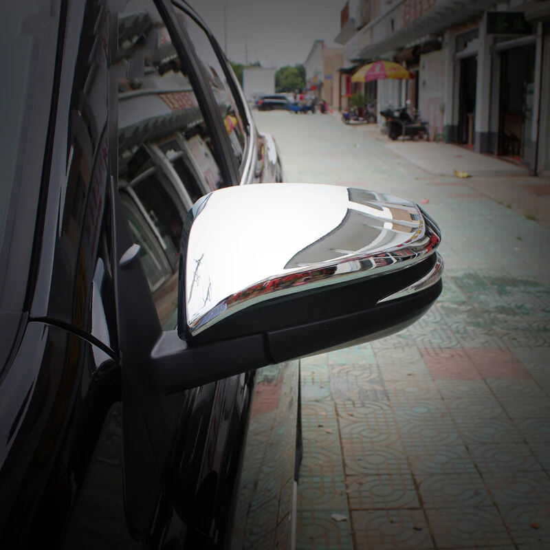 

For Toyota RAV4 RAV 4 2014 2015 2016 2017 2018 ABS Chrome Car rearview mirror Cover Trim Sticker Car Accessories styling 2PCS