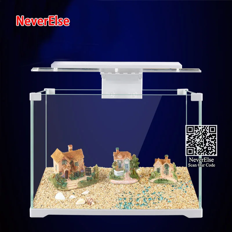 Aquarium Ornaments Country Village House Scenery Landscape Seascape Sea View Villa 6Kinds Resin Accessories Fish Tank Decoration