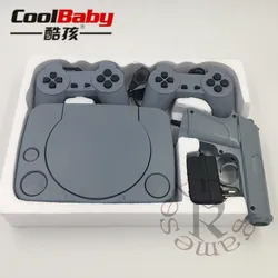 coolbaby D76 8bit AV version tv video game console for game console Support game card