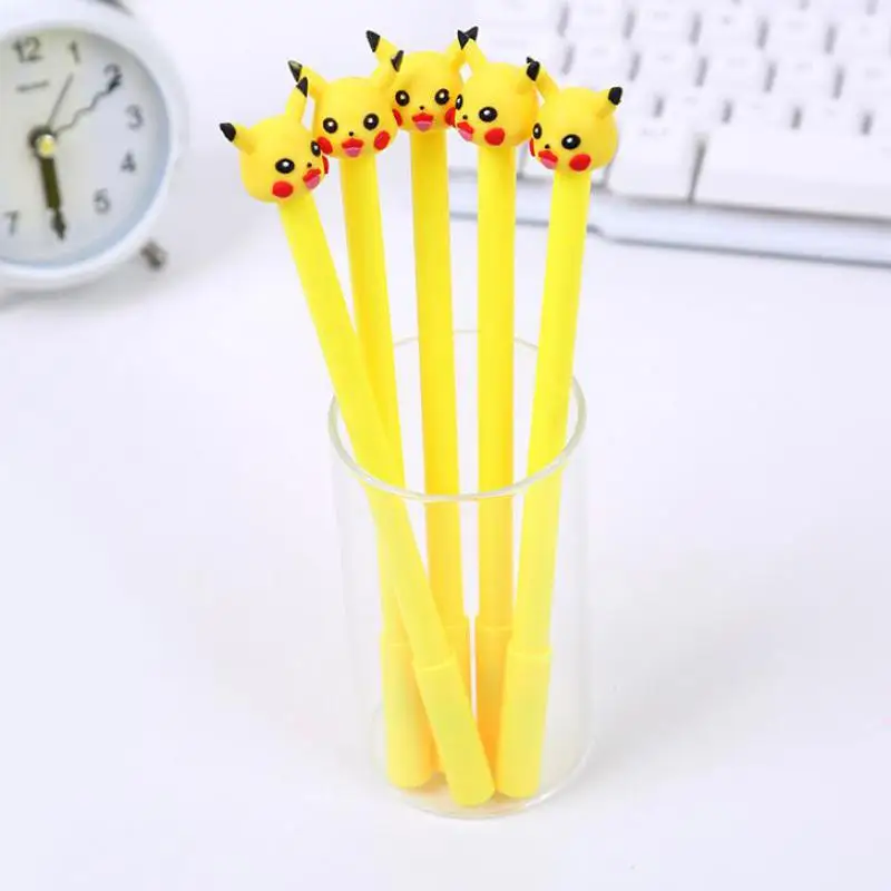 

Jonvon Satone 30 Pcs New Cute Pen Cartoon Pet Black Pen Gel Pens Wholesale Kawaii School Supplies Stationery Material Escolar