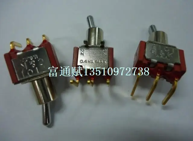 

[VK] Long life toggle switch 7101MD9AWD9AW3BE Shake head to gold-plated 3 feet 2 file