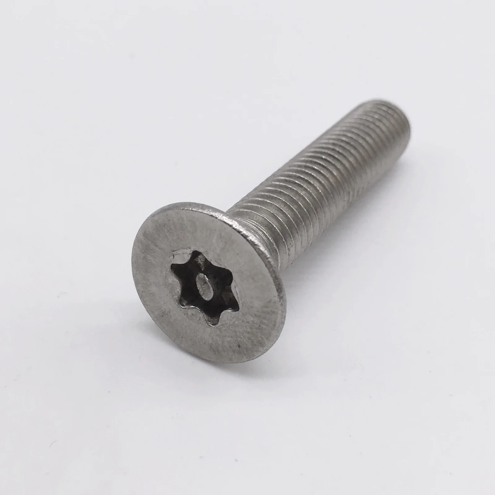 Wkooa M6 Security Screw Tamper Resistant Flat Head Socket Cap Torx Screws Stainless Steel T30