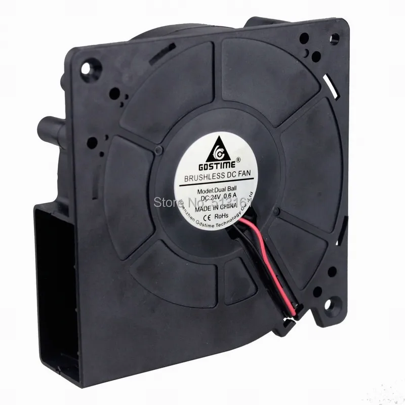 5 قطع 12 سنتيمتر 120 مللي متر 120*120*32 مللي متر توربو الطرد المركزي 24V 2900RPM PC حالة الكرة منفاخ مروحة