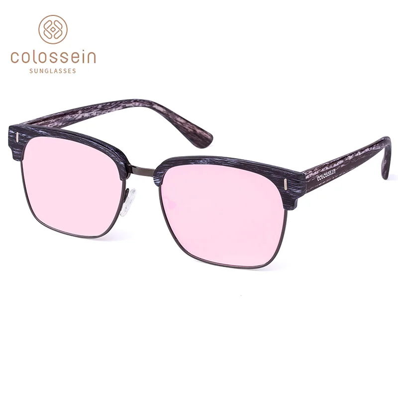 

COLOSSEIN Fashion Sunglasses Women New Trendy Glasses Goggles Polarized Rectangle Sun Glasses For Men Driving Eyewear UV400