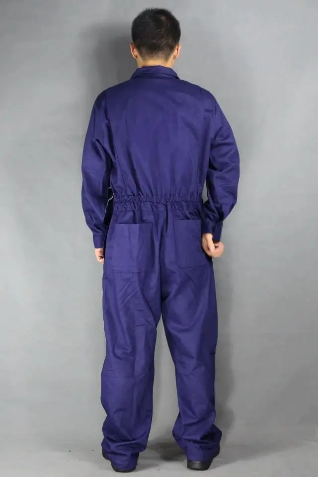 Männer 100% baumwolle arbeit overall Werker werkzeug einem stück hosen plus größe sänger kostüme Männlichen Arbeit Tragen uniformen Overalls 0904