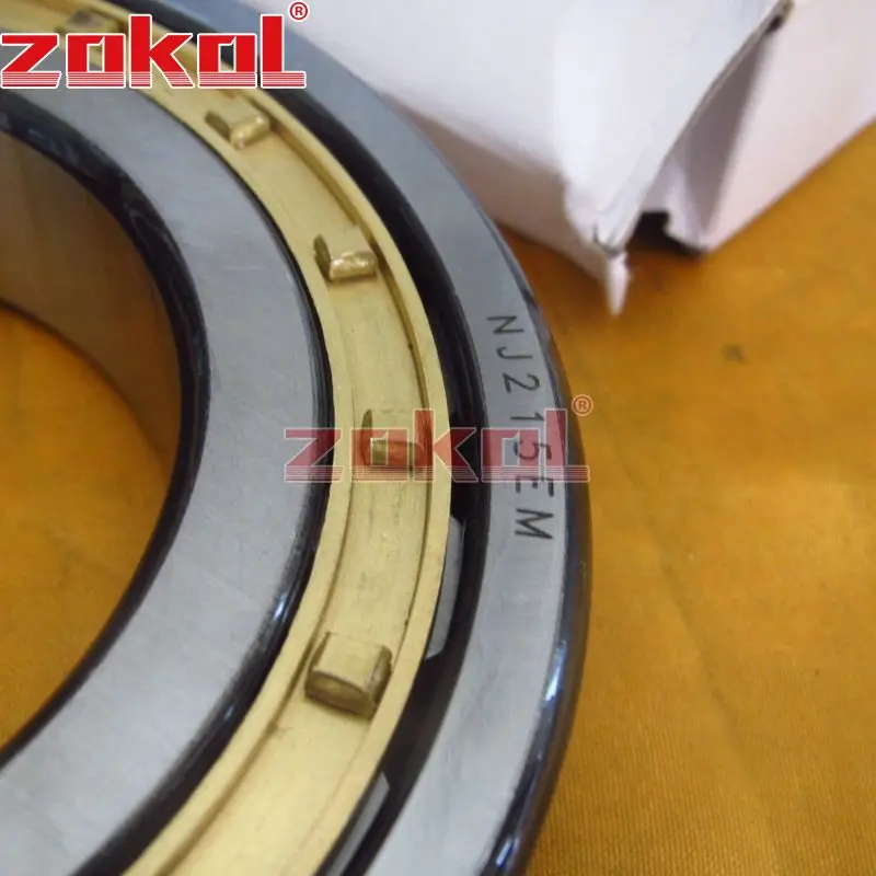 ZOKOL NJ215 E M bearing NJ215EM 42215EH Cylindrical roller bearing 75*130*25mm