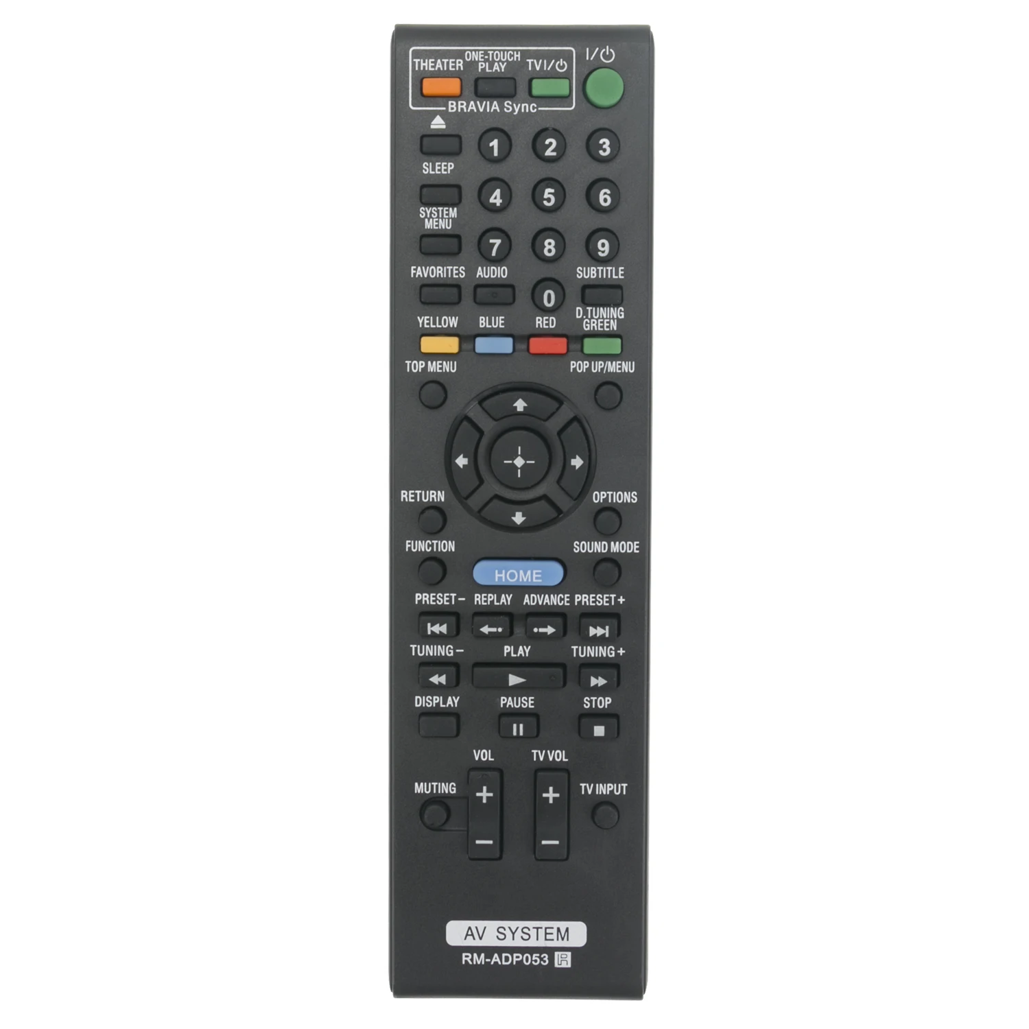 

New RM-ADP053 Replaced Remote Control fit for SONY BDV-E580 BDV-E880 BDV-F500 DVD Home Theater Audio Blu Ray Disc Player