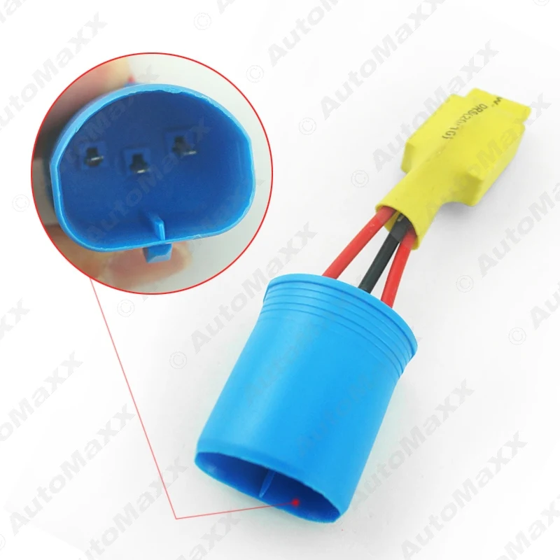 FEELDO 2Pcs Car 9004 9007 HID NO Error Warning Canceller Anti-power Leakage Module Load Resistor NO Flickering #AM4272