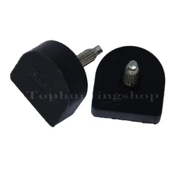 GUGULUZA Pair High Heel Shoes Dowel Stiletto Repair Replacement Tips Taps Pins Lifts Black For Women 13 Size