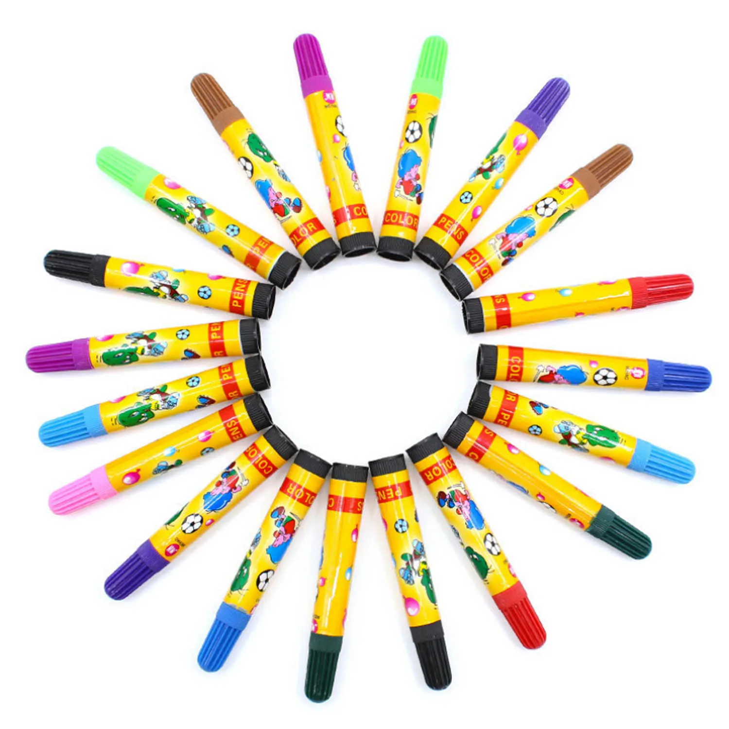 86pcs Children Kids Colored Pencil Artist Kit Painting Crayon Marker Pen Brush Drawing Tools Set Kindergarten Gifts Supplies