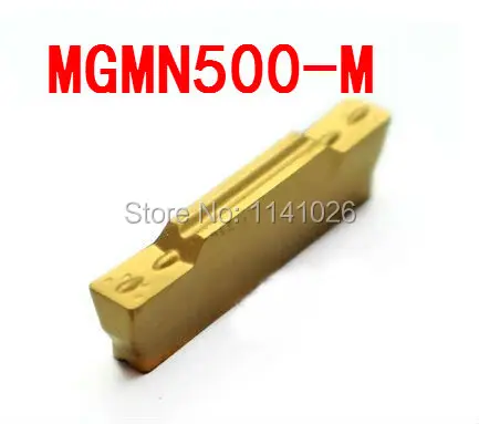 10PCS MGMN500 -M  carbide turning insert For steel  s,cutting insert,cnc,machine  for Grooving Holder MGEHR & MGIVR &MGEVR