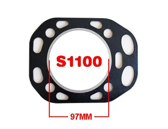 Free Shipping Diesel engine S1100 97MM Direct injection cylinder head Gasket suit for Changchai Changfa Jiangdong and so on