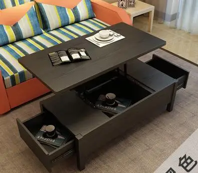 Table à thé. Table de thé pliante multifonction pour salon