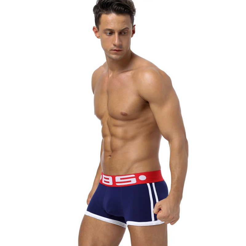 Brand men Underwear boxer Sexy cotton Cuecas Boxers Mens boxer shorts Gay Underwear Man male boy underpants slip B0040