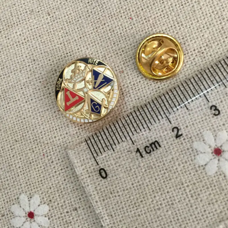 Masons Brooch Souvenir Gift Metal Craft Custom Pins Freemasonry Square & Compasses G Masonic Freemason Lapel Pin Badge