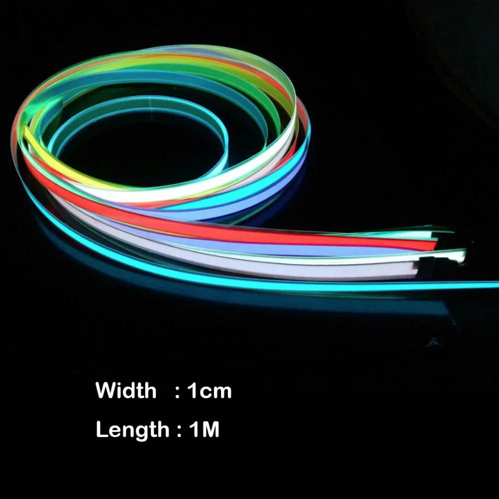 2aa 3V battery  5V USB or dc12v 5color Neon Light Glow EL Wire Rope tape Cable Strip LED cold Light Cap Car decorate ribbon lamp