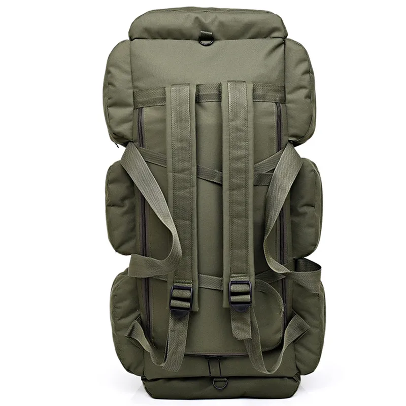 Imagem -04 - Impermeável Grande Capacidade Mochila Tática 900d Caminhadas ao ar Livre Camping Escalada Bolsa Mochila de Viagem Homem 90l