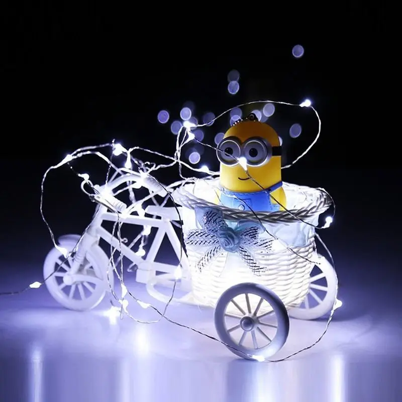 10M 33FT Waterproof 5V USB LED String Light Silver Copper Wire LED String Fairy Lights Christmas Wedding Party With RF Remote