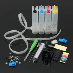 Universal DIY CISS kits 4colors CISS ink tank with full accessories for Canon Pixma IP2840 MX494 MG2440 MG2540 MG2940 Printer